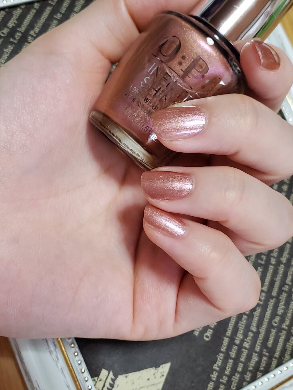 インフィニットシャイン ネイルラッカー/O・P・I/マニキュアを使ったクチコミ（2枚目）