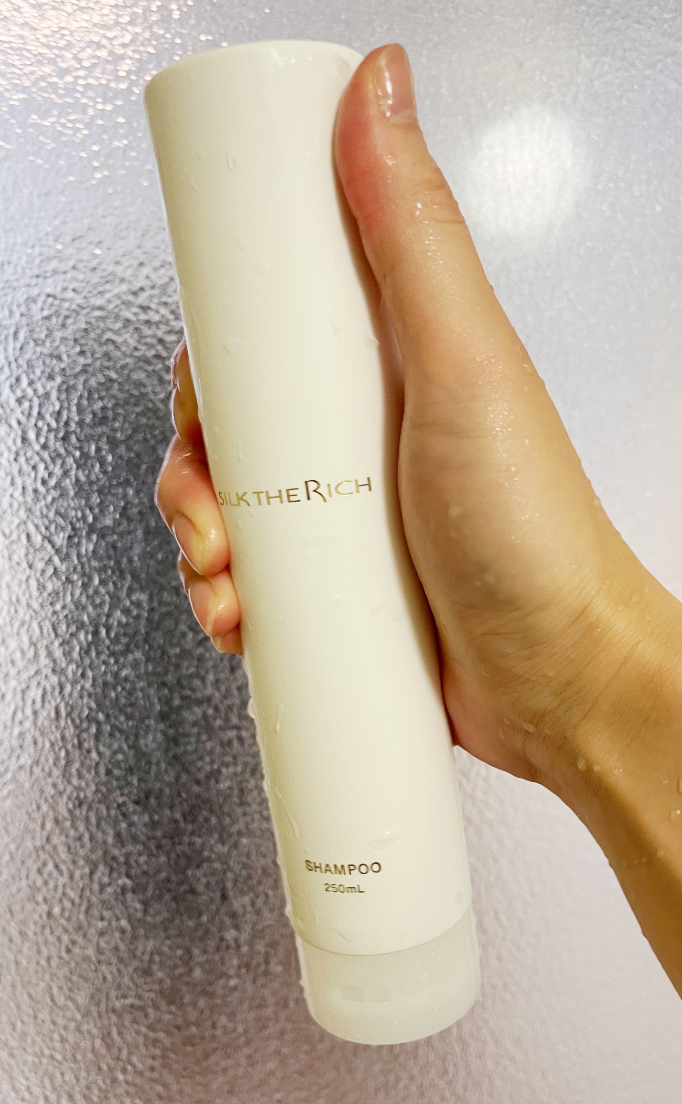 SILK THE RICH モイスト&リペア シャンプー・トリートメント トリートメント（250ml）/SILK THE RICH/市販シャンプーを使ったクチコミ（2枚目）