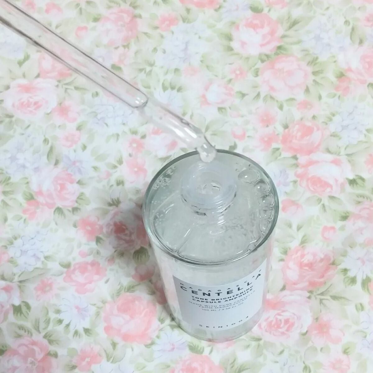 トーンブライトニング カプセルアンプル/SKIN1004/美容液を使ったクチコミ(2枚目)