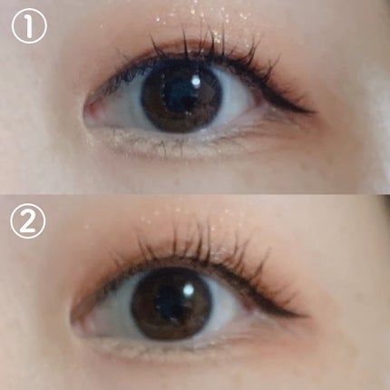 ロング&カールマスカラ アドバンストフィルム/ヒロインメイク/マスカラを使ったクチコミ(2枚目)