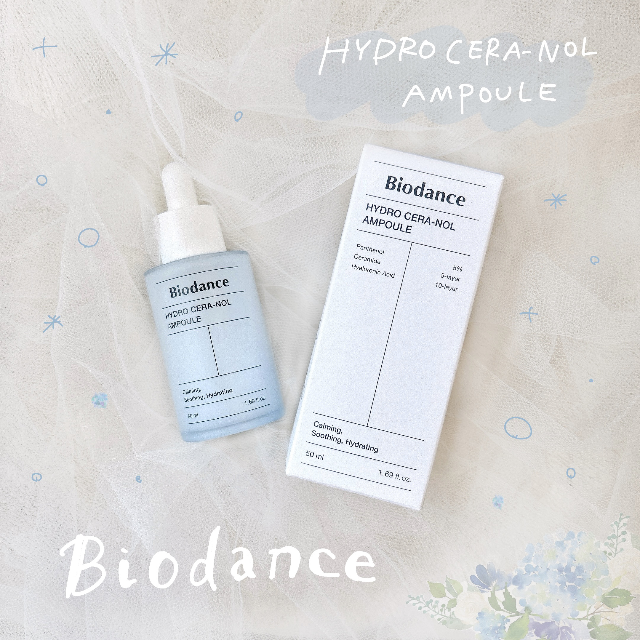 ハイドロセラノールアンプル/Biodance/美容液を使ったクチコミ（1枚目）