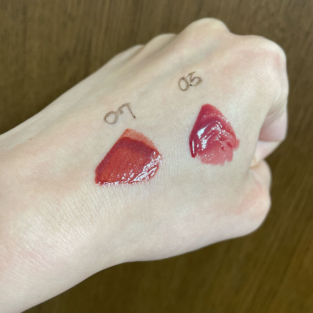 ウォータリーティントリップ/CEZANNE/リップティントを使ったクチコミ(2枚目)