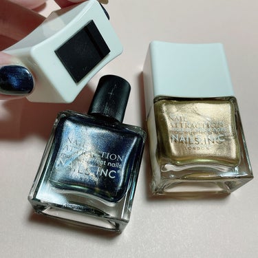 ネイルズ インク ゲット マグネタイズド ネイルポリッシュ デュオ キット/nails inc./マニキュアを使ったクチコミ（2枚目）