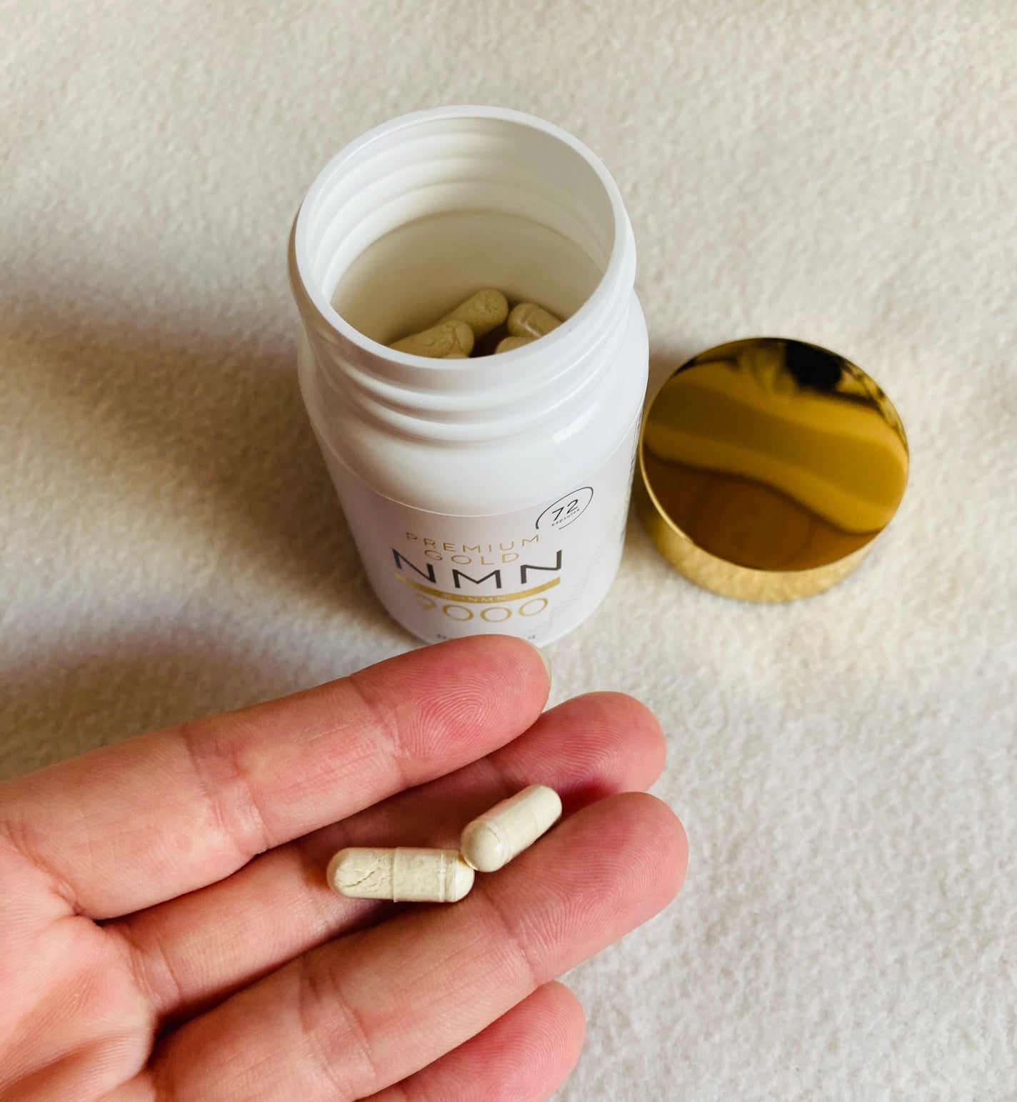 金のNMN9000/美的ラボ/美容サプリメントを使ったクチコミ(1枚目)