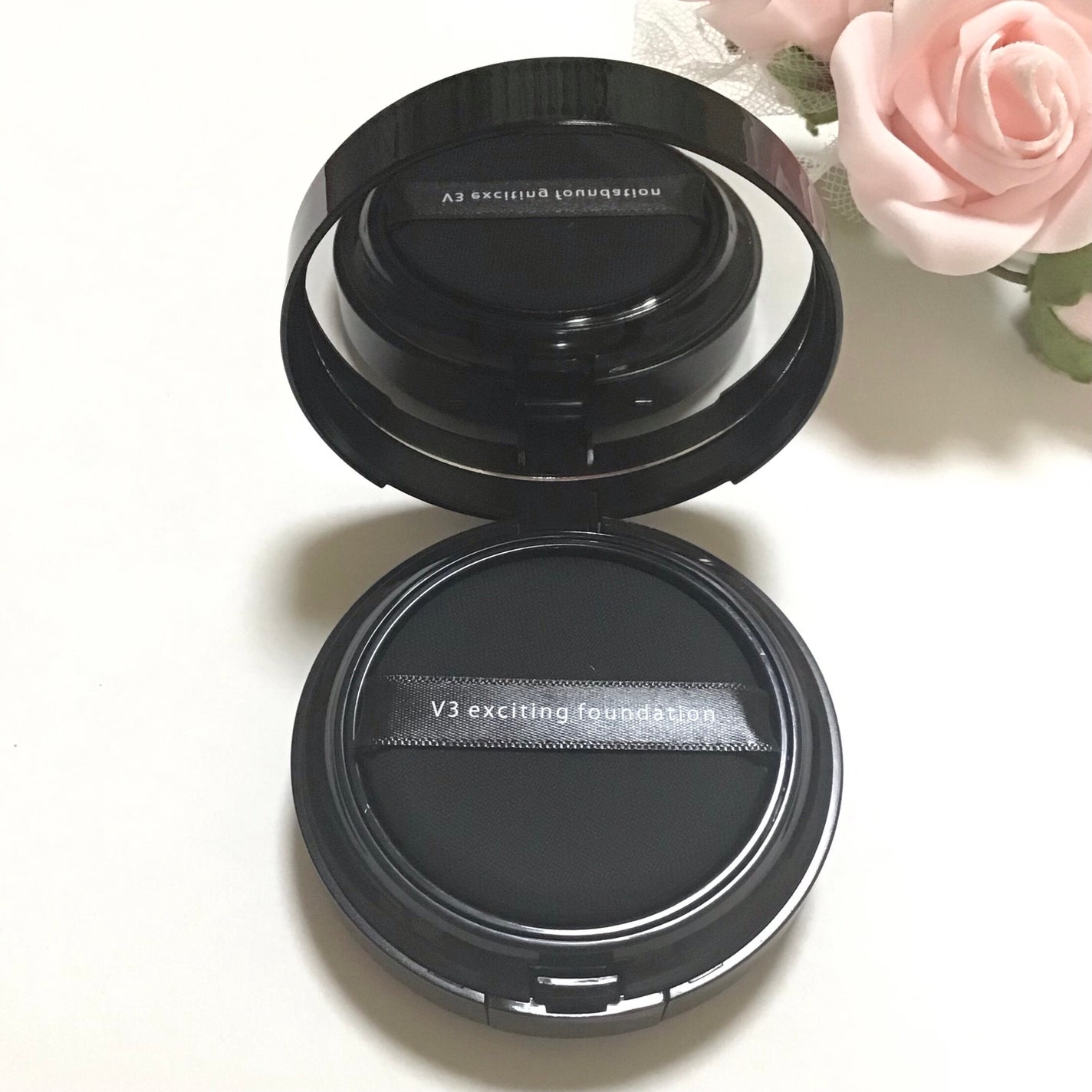 V3 エキサイティングファンデーション/SPICARE/クッションファンデーションを使ったクチコミ(3枚目)