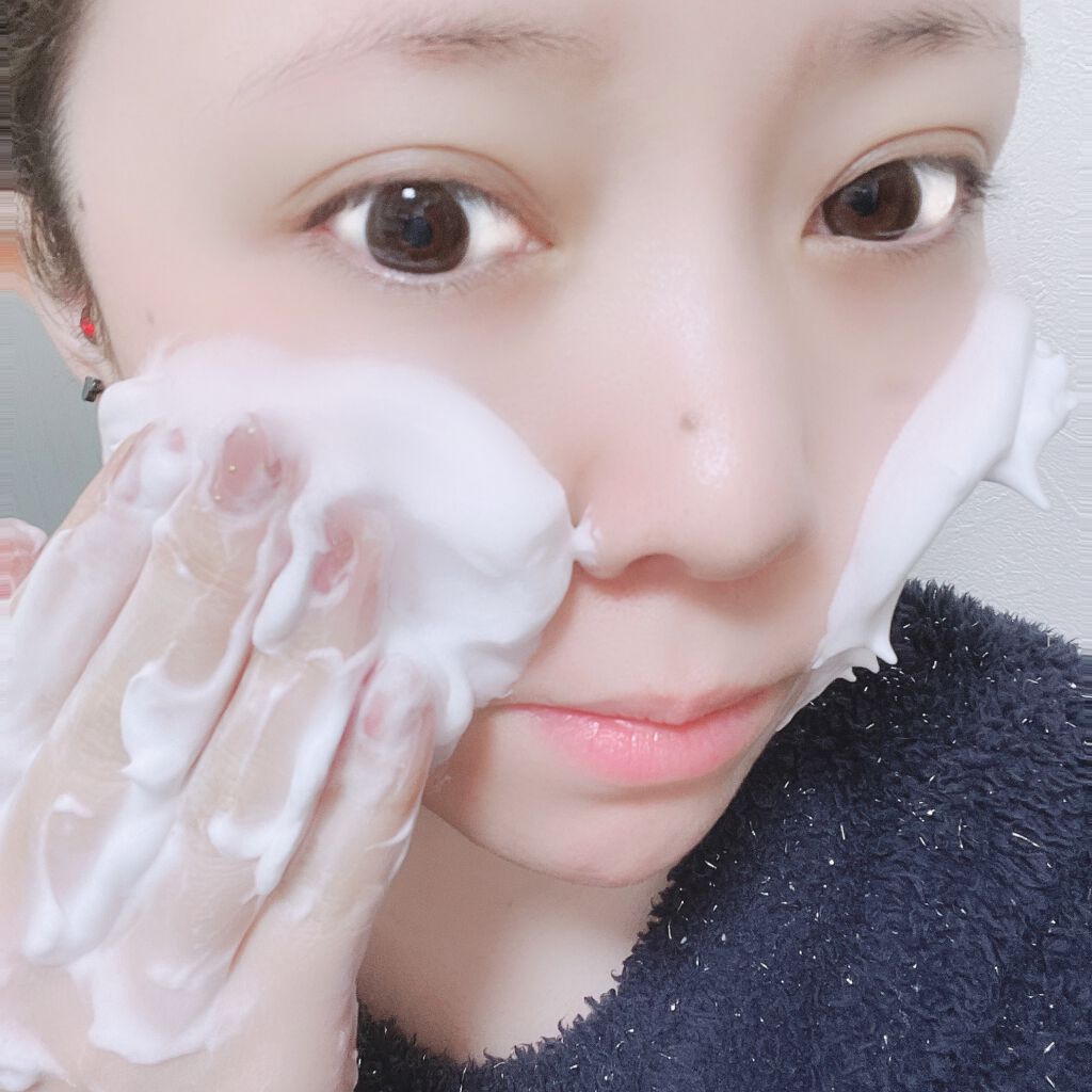 WRクレンジング洗顔 N/なめらか本舗/洗顔フォームを使ったクチコミ(5枚目)