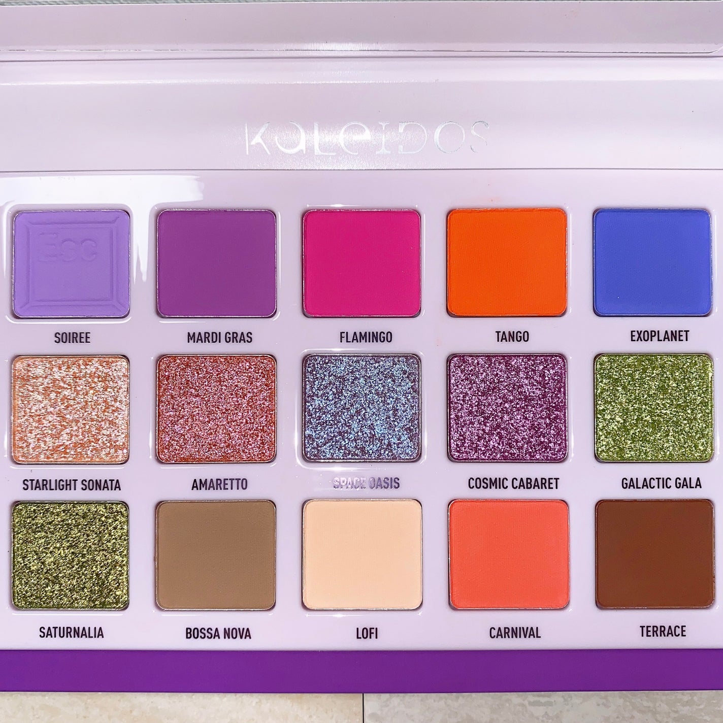 The Escape Pod/Kaleidos Makeup/アイシャドウパレットを使ったクチコミ(6枚目)