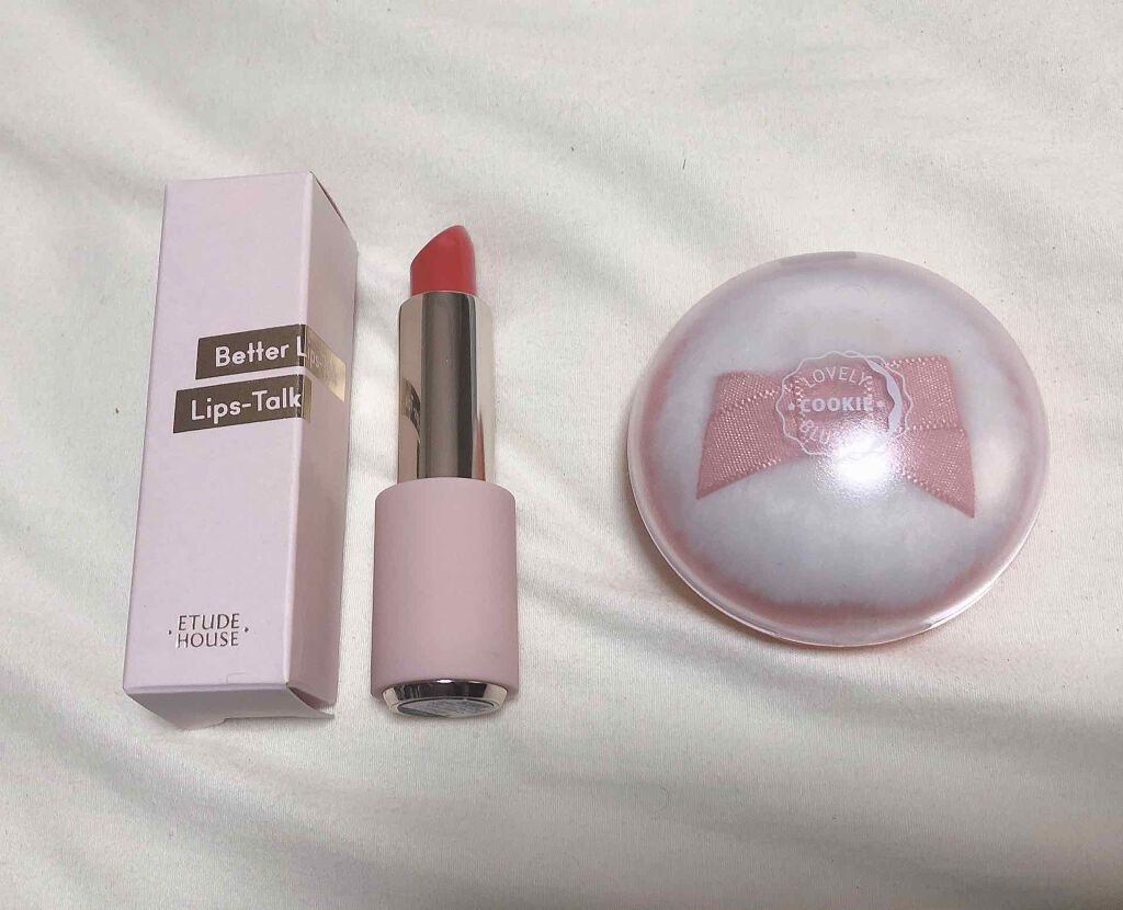 ラブリー クッキー ブラッシャー/ETUDE/パウダーチークを使ったクチコミ(1枚目)