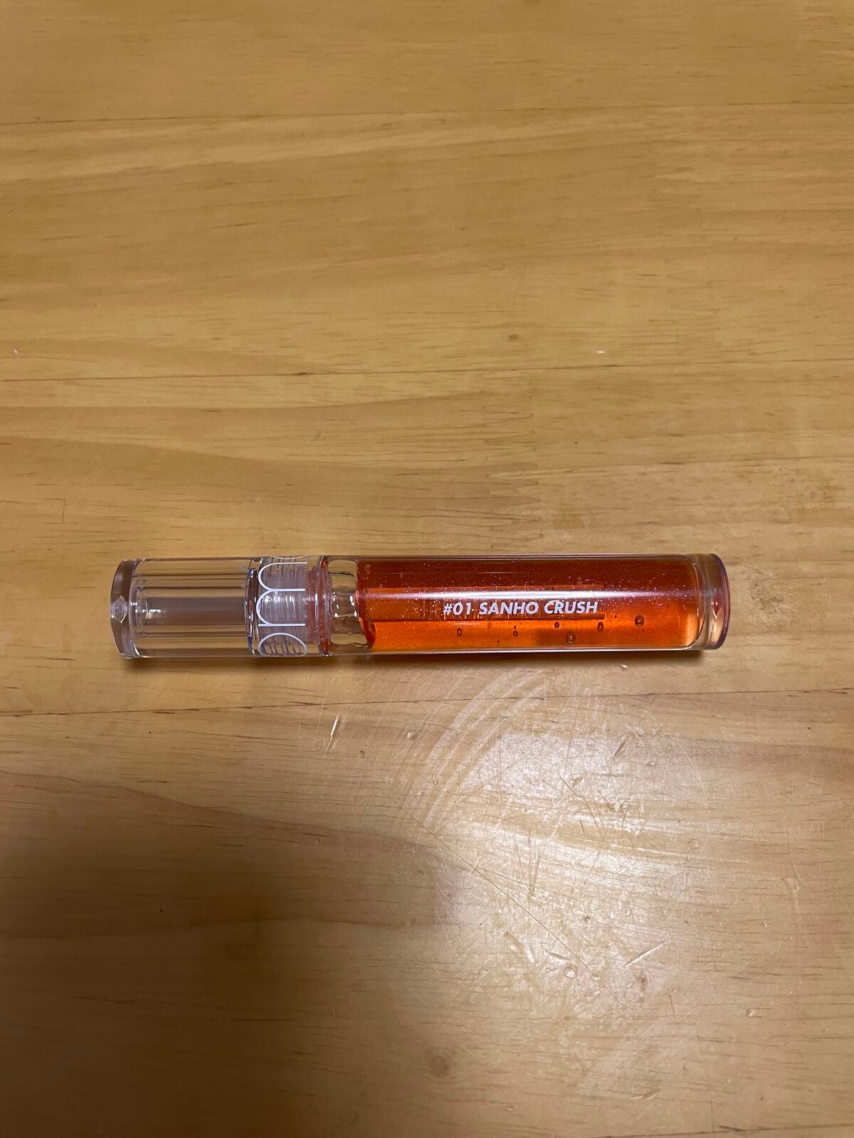 グラスティングウォーターグロス/rom&nd/リップグロスを使ったクチコミ(2枚目)