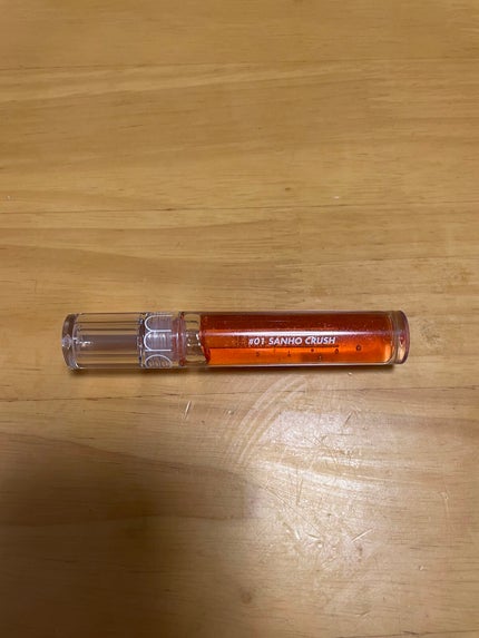 グラスティングウォーターグロス/rom&nd/リップグロスを使ったクチコミ(2枚目)