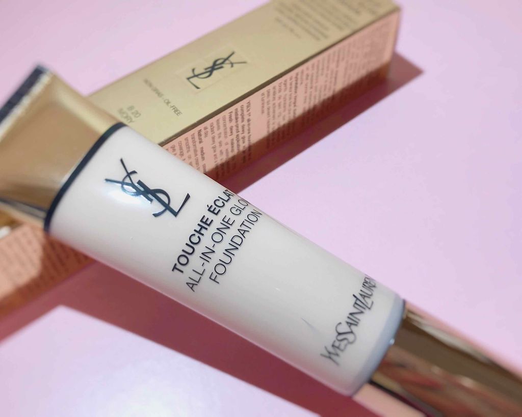 ラディアント タッチ オールインワン グロウ ファンデーション/YVES SAINT LAURENT BEAUTE/クリーム・エマルジョンファンデーションを使ったクチコミ(1枚目)