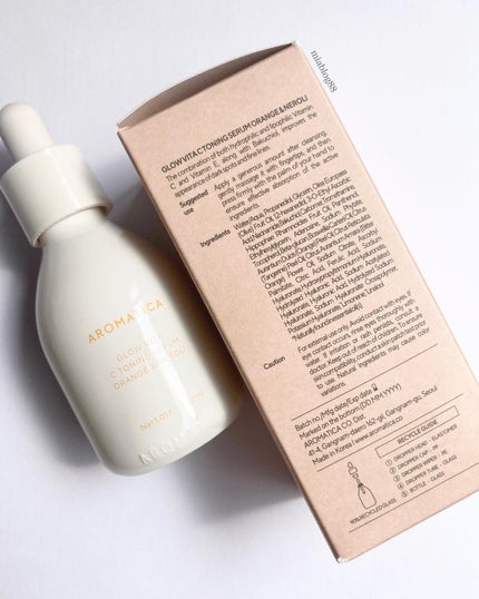 グロービタCトーニングセラム/AROMATICA/美容液を使ったクチコミ(3枚目)