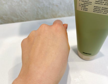 ヴィーガンパッククレンザーチューブ/WHIPPED/洗顔フォームを使ったクチコミ(10枚目)