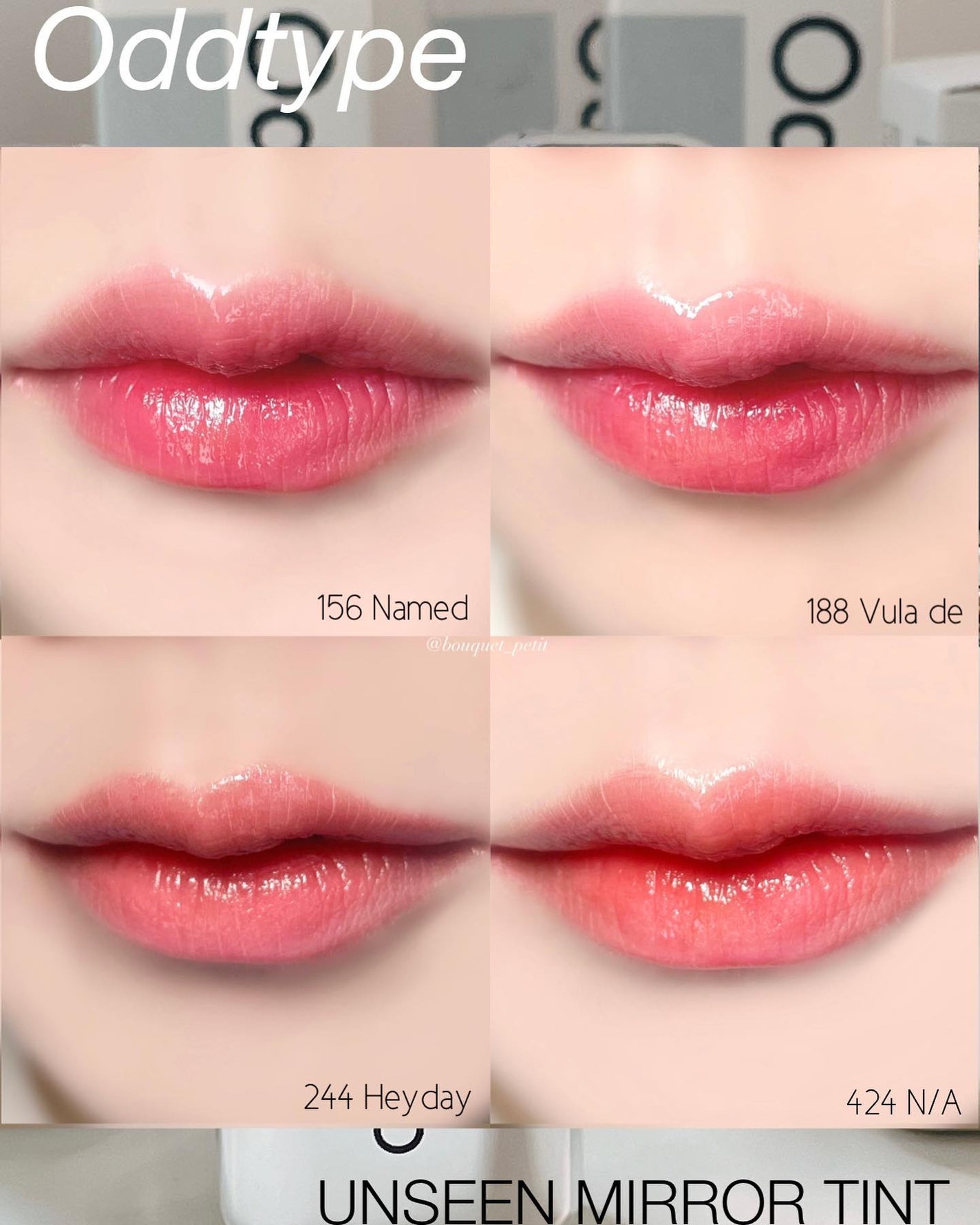 アンシーン ミラーティント/Oddtype/リップティントを使ったクチコミ(8枚目)