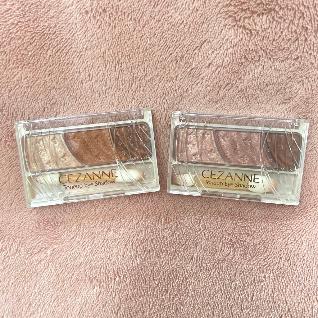 トーンアップアイシャドウ/CEZANNE/アイシャドウパレットを使ったクチコミ(1枚目)
