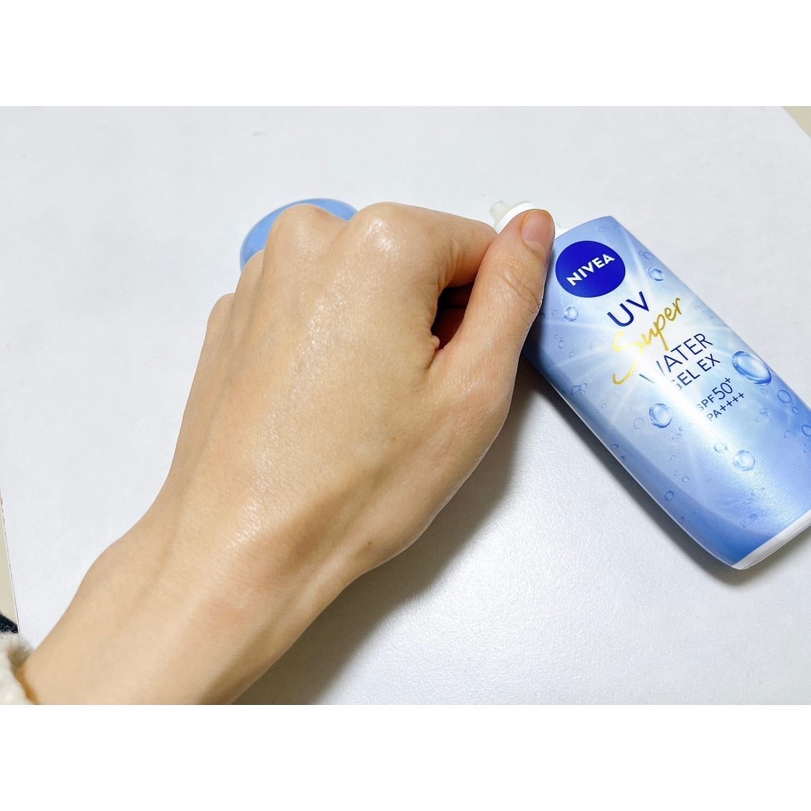 ニベアUV ウォータージェルEX/ニベア/日焼け止めジェルを使ったクチコミ(6枚目)