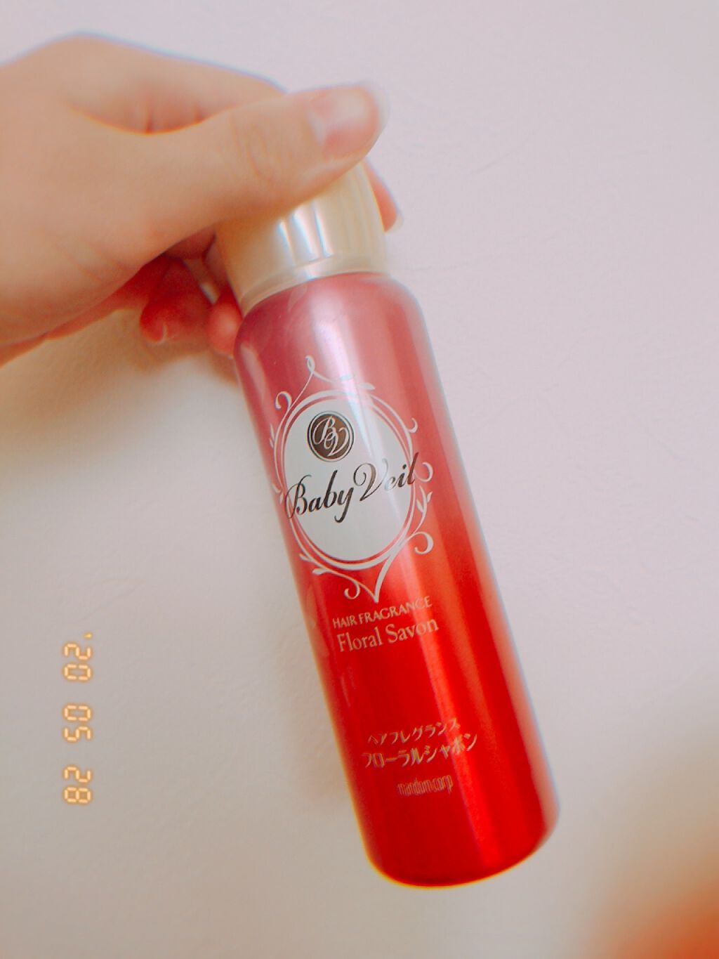 ベビーベール ヘアフレグランス フローラルシャボン/マンダム/ヘアミストを使ったクチコミ（3枚目）