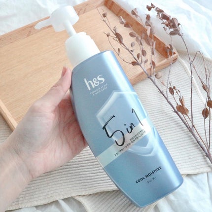 5in1クールモイスチャーシャンプー/コンディショナー/h&s/市販シャンプーを使ったクチコミ(3枚目)