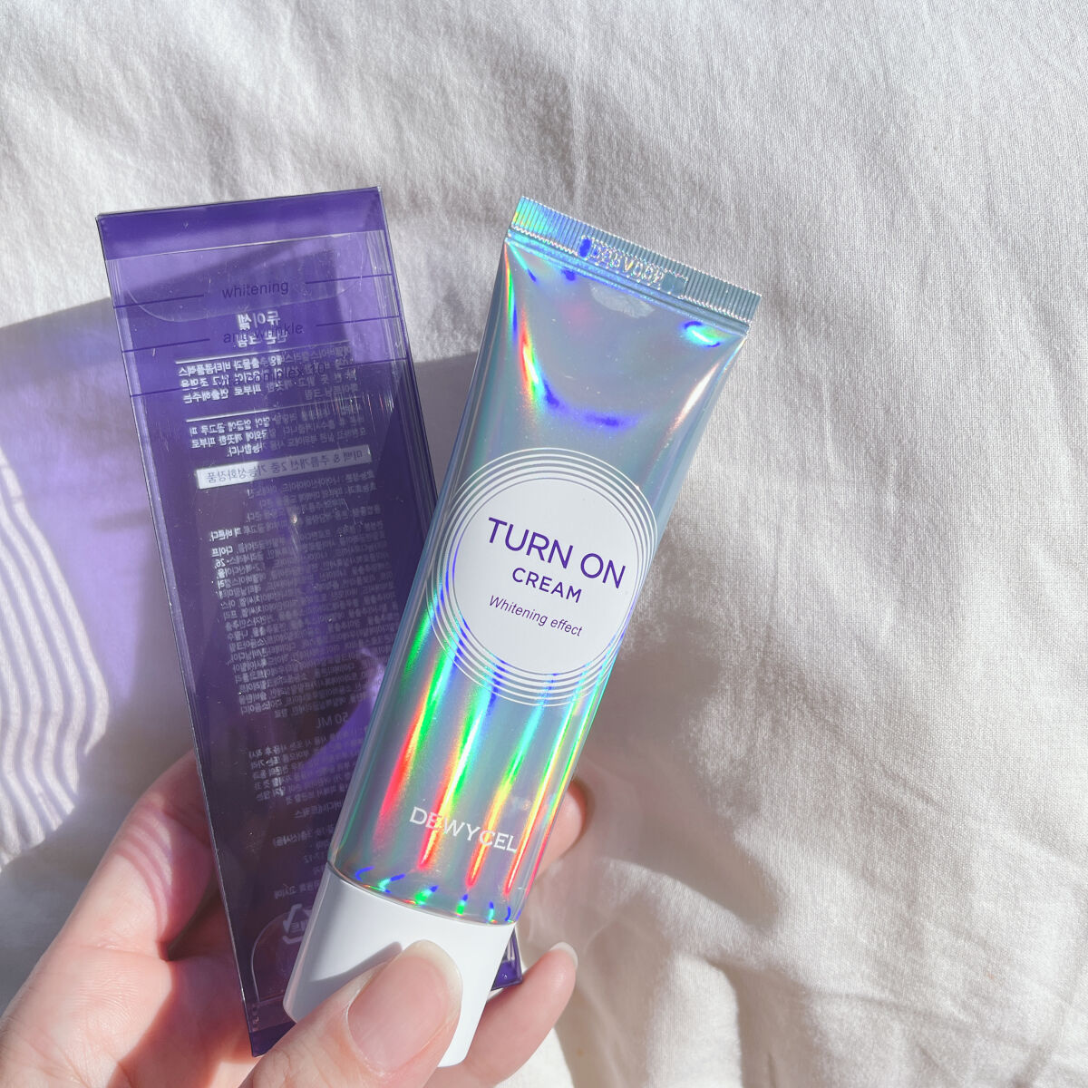 デュイセル ターンオンクリーム/DEWYCEL/フェイスクリームを使ったクチコミ（2枚目）