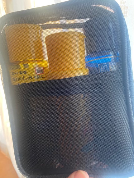 メッシュ縦型ポーチ/キャンドゥ/化粧ポーチを使ったクチコミ(7枚目)