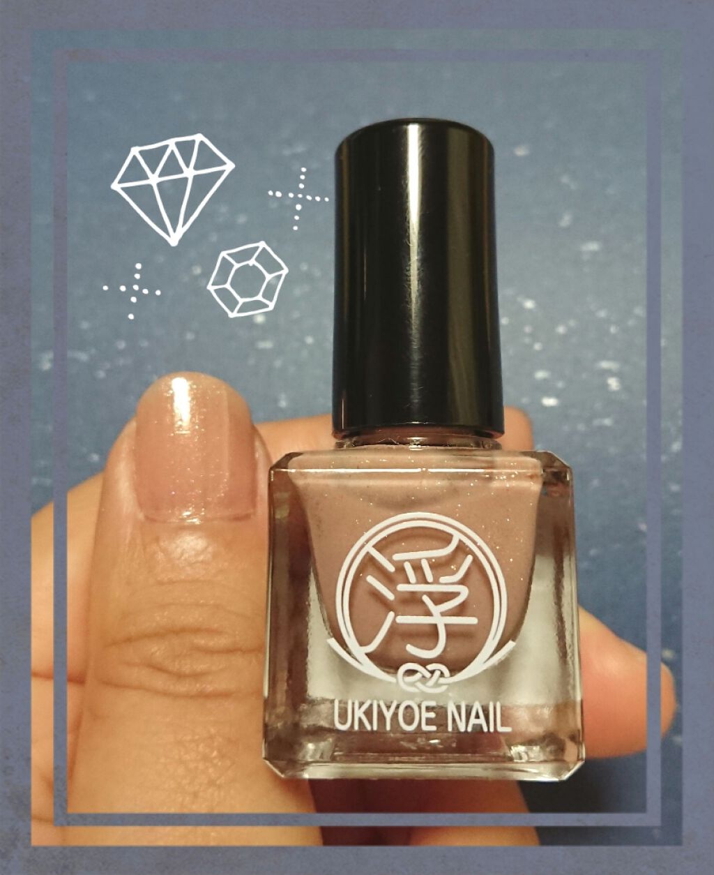 TM浮世絵ネイル/キャンドゥ/マニキュアを使ったクチコミ(1枚目)