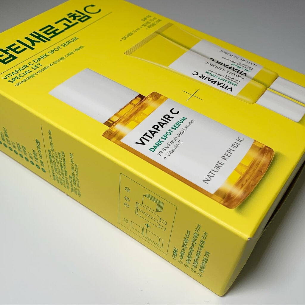 ビタペアC 集中美容液スペシャルセット/ネイチャーリパブリック/美容液を使ったクチコミ(3枚目)