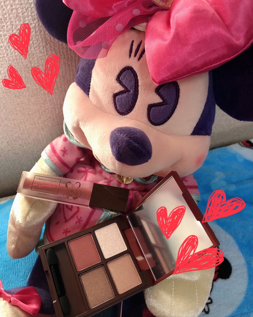 Love Chocolate アイシャドウ/Witch's Pouch/アイシャドウパレットを使ったクチコミ(1枚目)