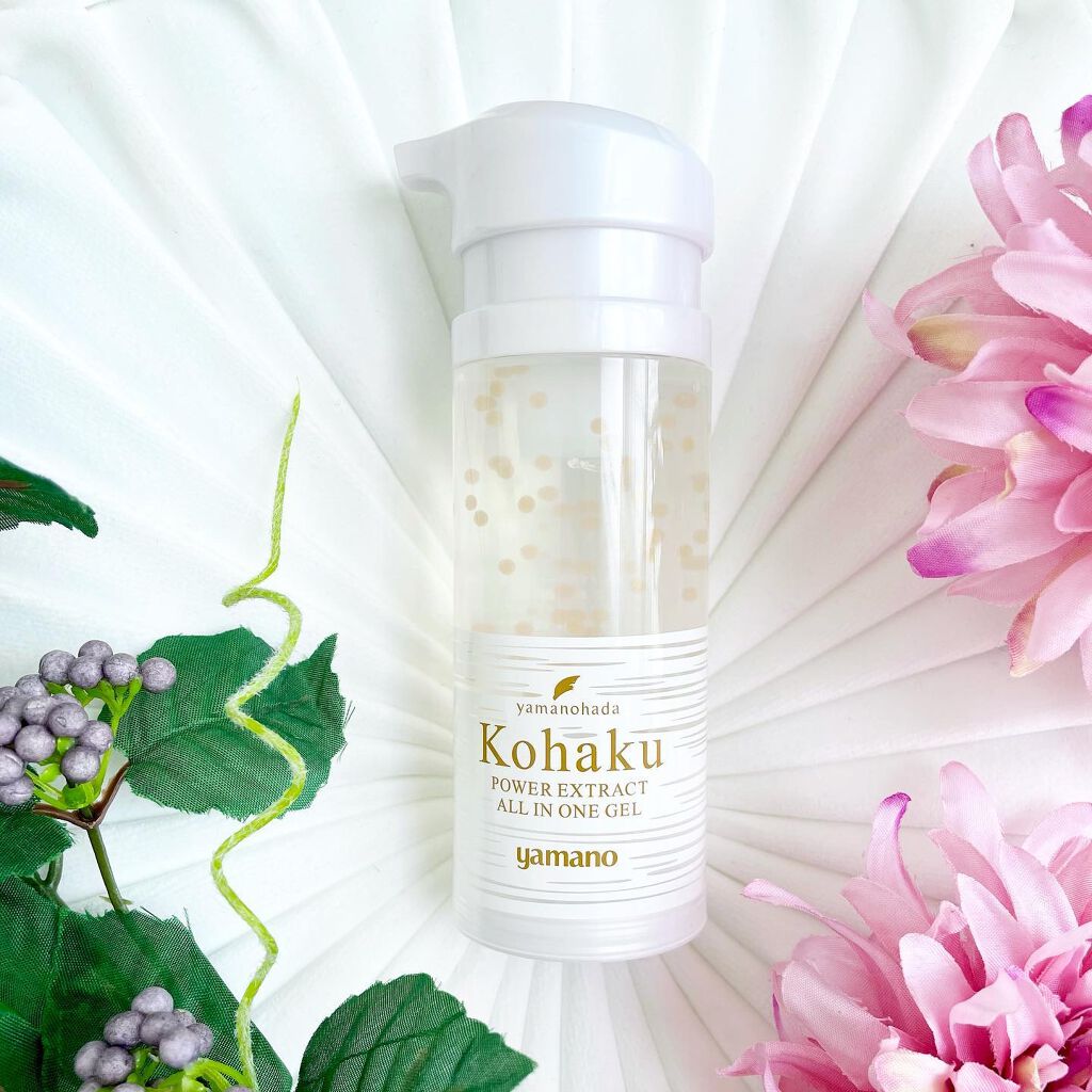 琥珀パワーエキスオールインワンジェル/ヤマノ肌/オールインワン化粧品を使ったクチコミ(1枚目)