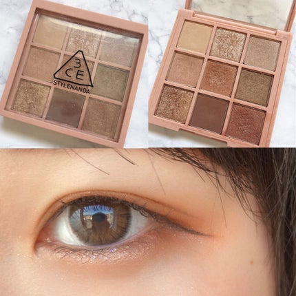 3CE マルチアイカラーパレット/3CE/アイシャドウパレットを使ったクチコミ(2枚目)