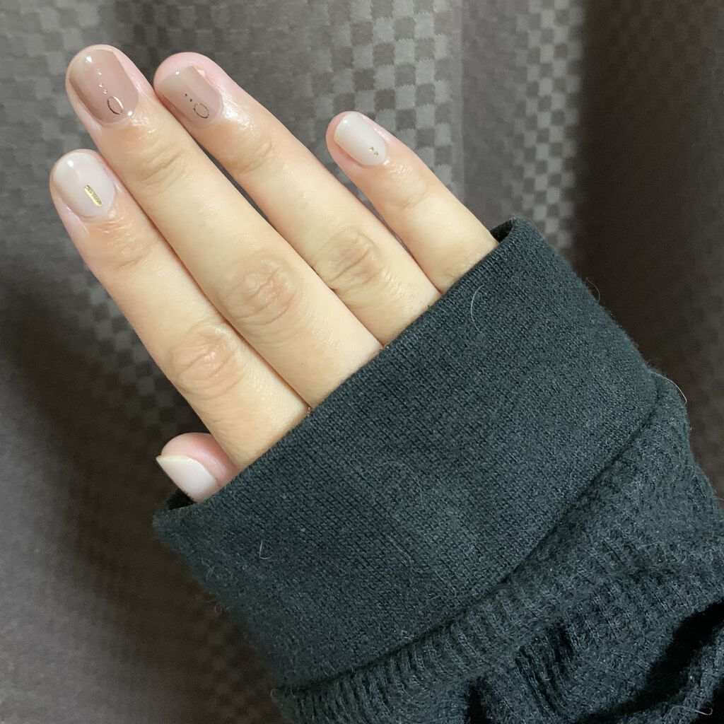 ジェルネイル（ライト対応）/セリア/ジェルネイルを使ったクチコミ（1枚目）