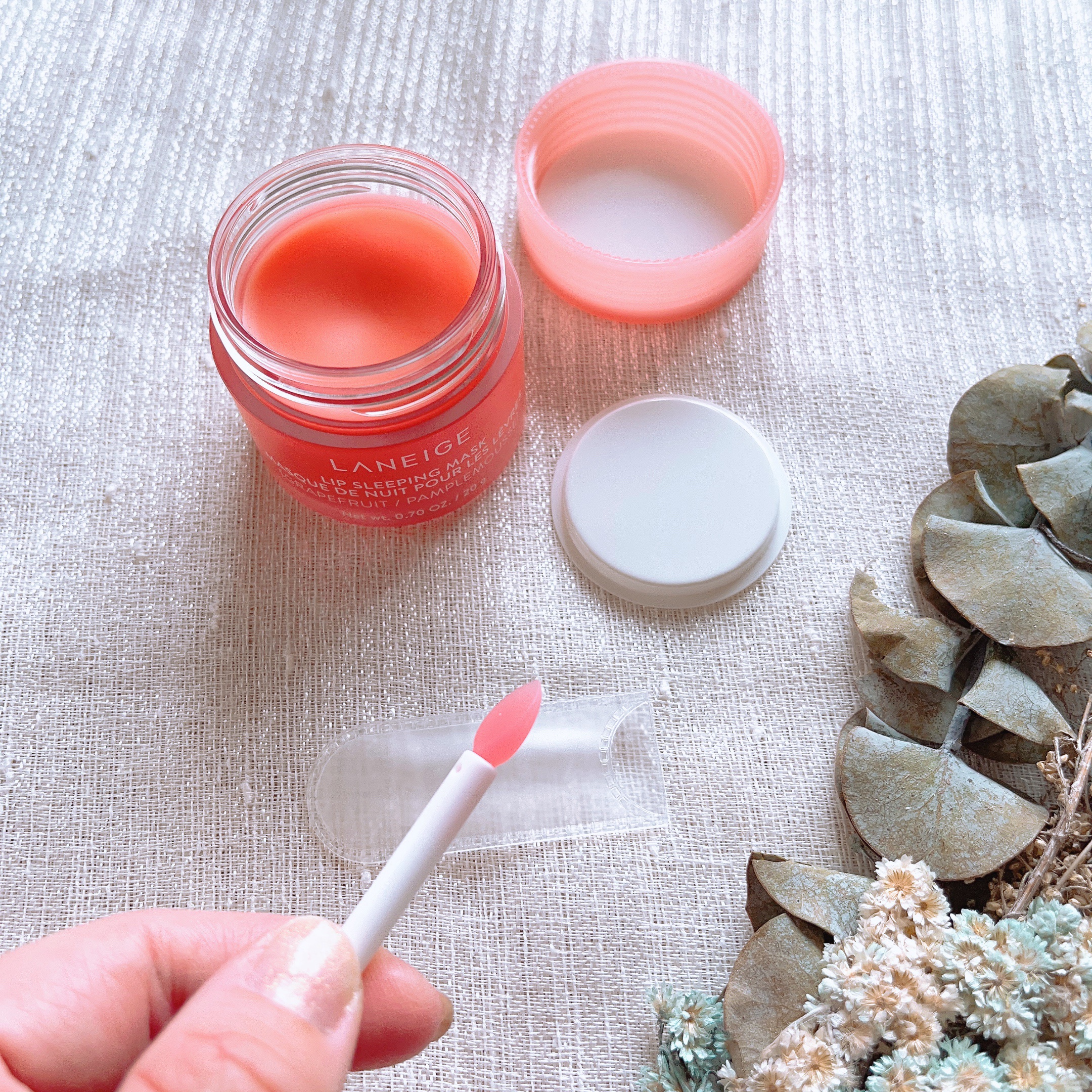 リップスリーピングマスク/LANEIGE/リップバームを使ったクチコミ（3枚目）