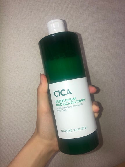 グリーン ダーマCICAビックトナー/ネイチャーリパブリック/化粧水を使ったクチコミ(1枚目)