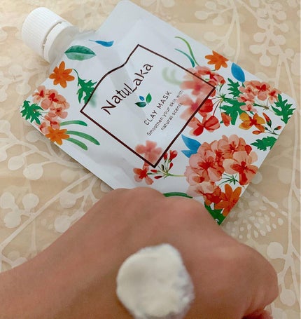 ナチュラカ スムーススキンクレイマスク/NatuLaka/洗い流すパック・マスクを使ったクチコミ(3枚目)
