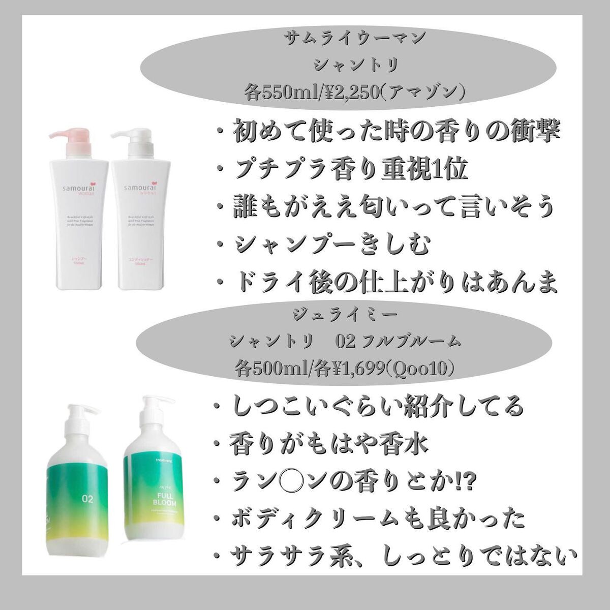 サムライウーマン シャンプー／コンディショナー/サムライウーマン/市販シャンプーを使ったクチコミ（3枚目）