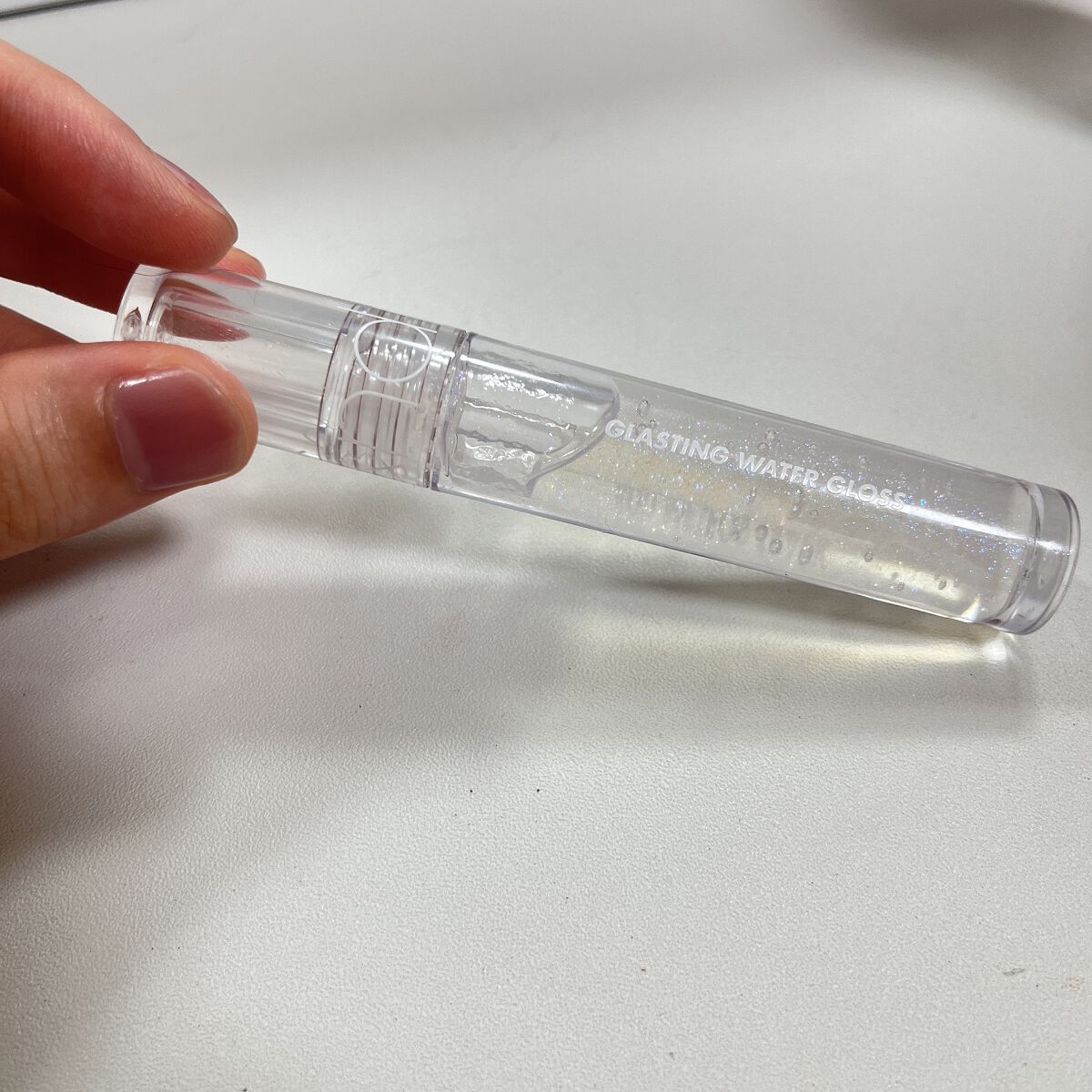グラスティングウォーターグロス/rom&nd/リップグロスを使ったクチコミ（1枚目）