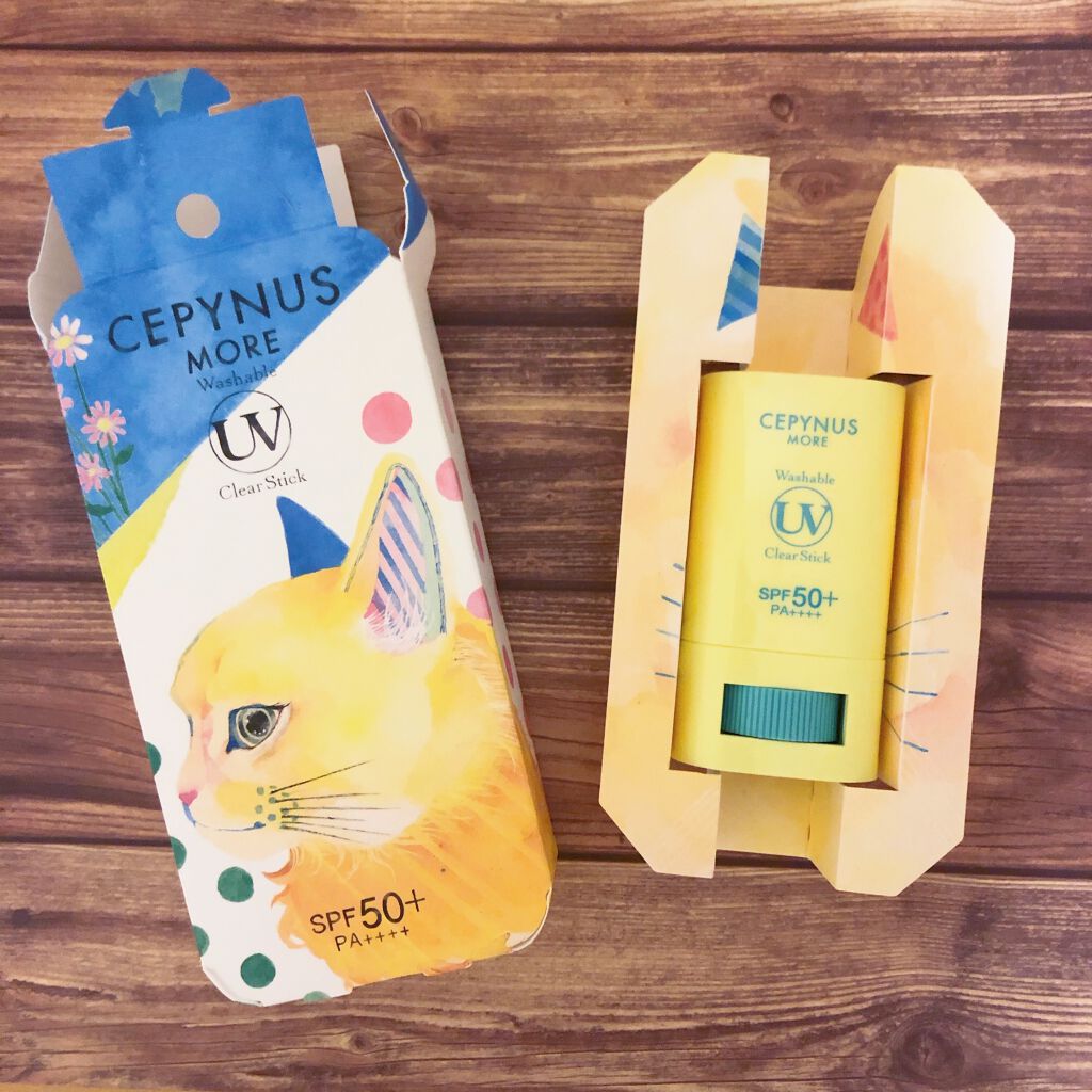 ウォッシャブル UV クリアスティック/CEPYNUS MORE(セピナス モア)/日焼け止めスティックを使ったクチコミ(3枚目)