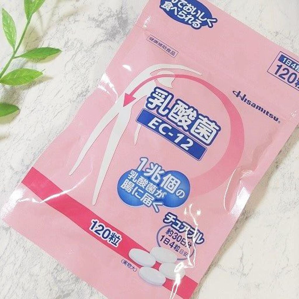 乳酸菌(EC-12)チュアブル/乳酸菌(EC-12)/健康サプリメントを使ったクチコミ(3枚目)