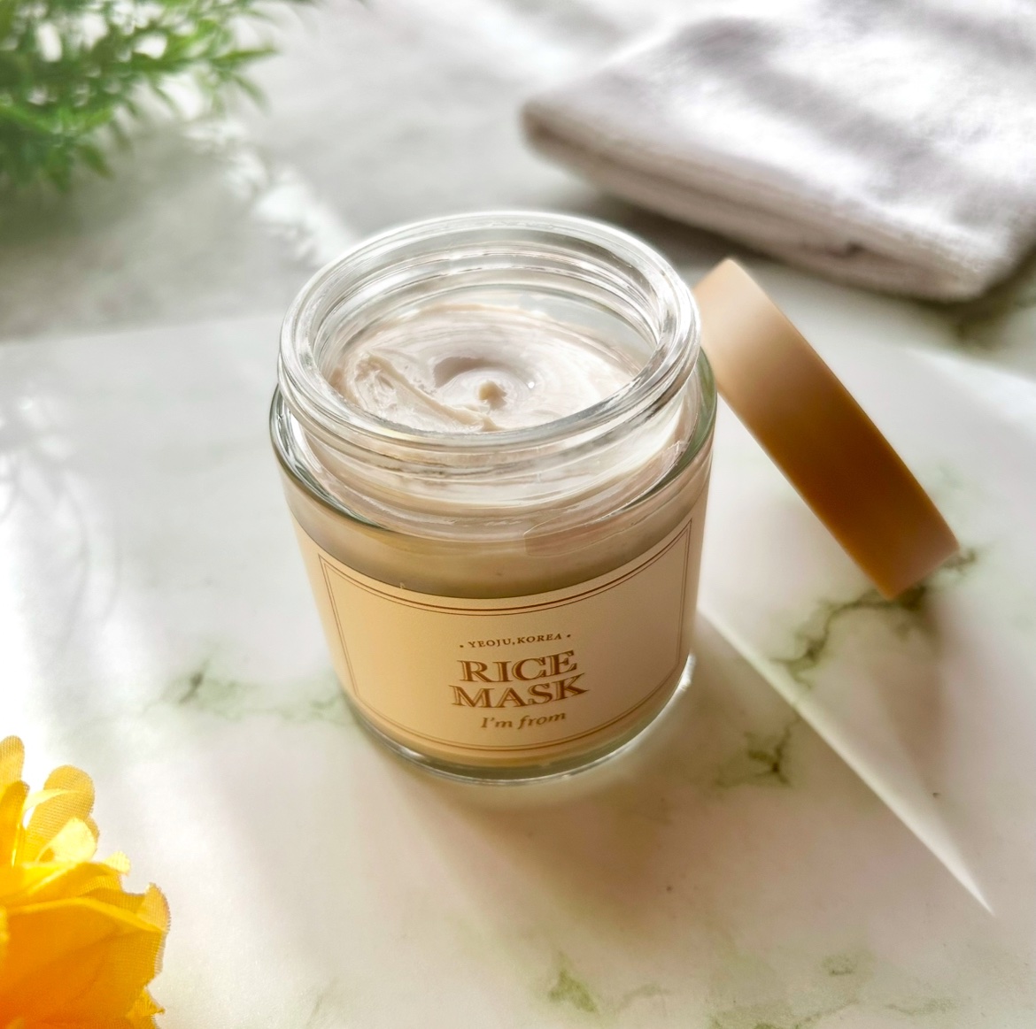 RICE MASK/I'm from/洗い流すパック・マスクを使ったクチコミ（2枚目）