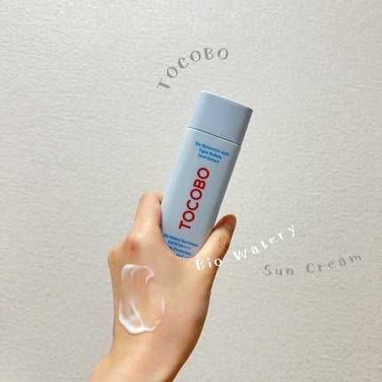 バイオウォータリーサンクリーム/TOCOBO/日焼け止めクリームを使ったクチコミ(1枚目)