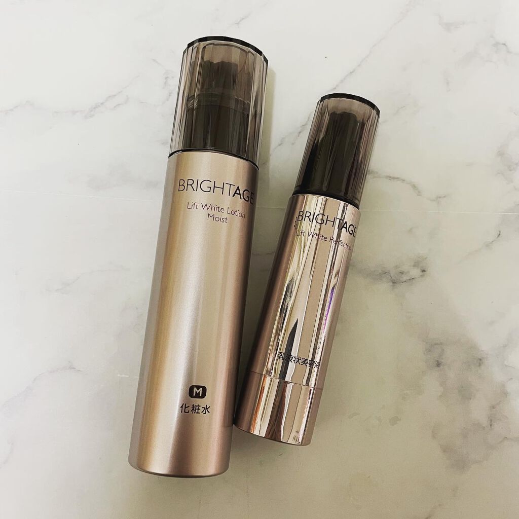 リフトホワイト パーフェクション/BRIGHTAGE/美容液を使ったクチコミ(1枚目)