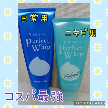 洗顔は日によって分けてます‼️
パーフェクトホイップnは日常用
パーフェクトホイップ アクネケアは生理前

使い分けて良い感じに肌質が
調子良いです✨

製造元が安心できるので
この値段でこの効果は
神