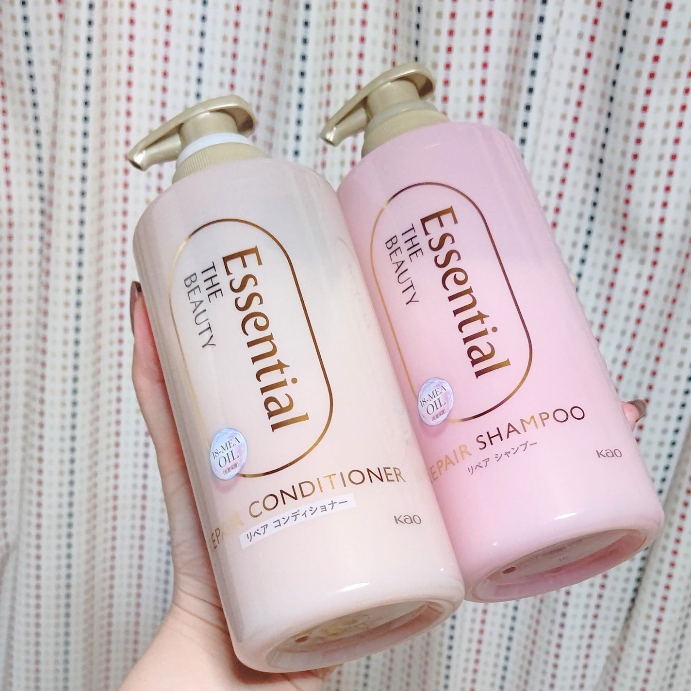 ザビューティ リペアシャンプー・コンディショナー/エッセンシャル/市販シャンプーを使ったクチコミ(4枚目)