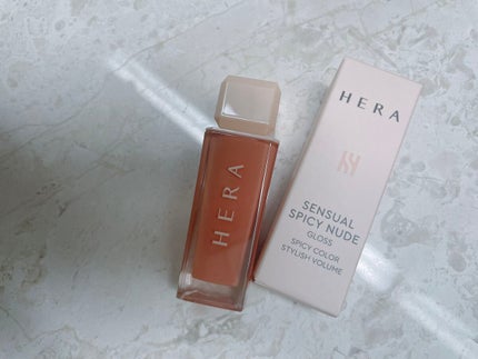 センシュアルスパイシーヌードグロス/HERA/リップグロスを使ったクチコミ(1枚目)