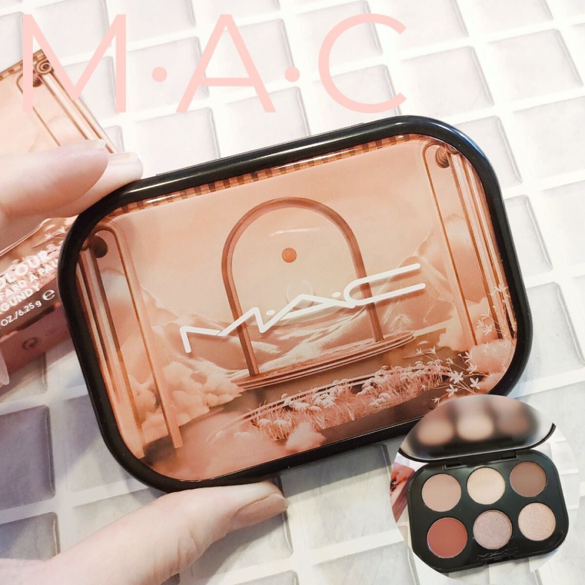 コネクト イン カラー アイシャドウ パレット × 6/M・A・C/アイシャドウパレットを使ったクチコミ(1枚目)