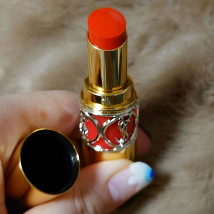 ルージュ ヴォリュプテ シャイン/YVES SAINT LAURENT BEAUTE/口紅を使ったクチコミ(2枚目)