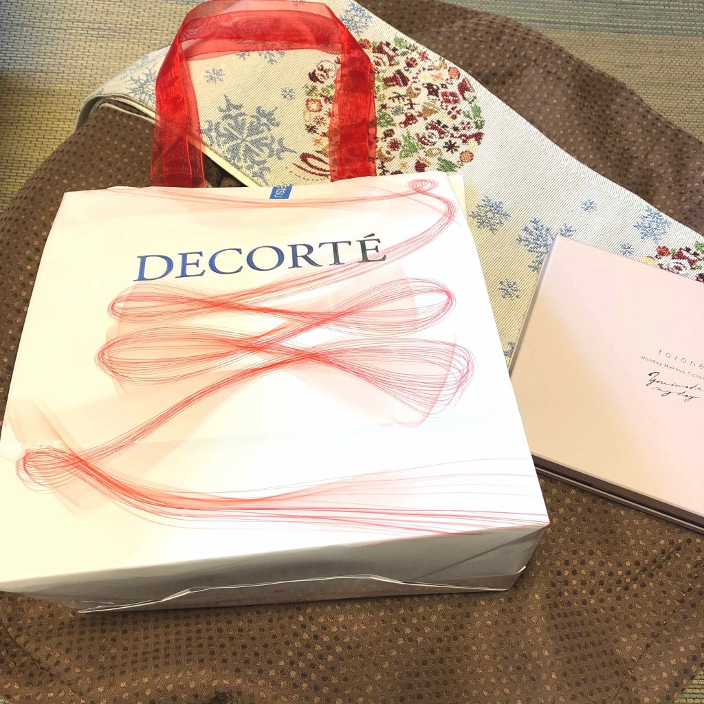 メイクアップ コフレ Ⅱ（クリスマスコフレ 2019）/DECORTÉ/メイクアップキットを使ったクチコミ（1枚目）