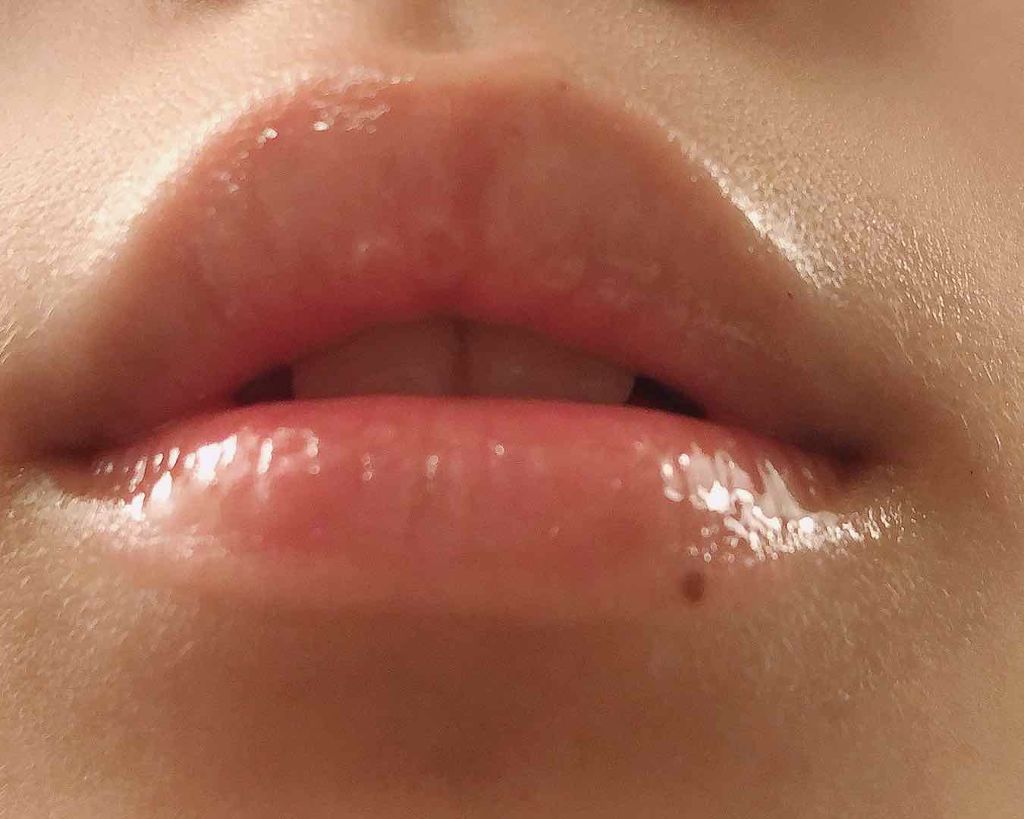 ユアリップオンリーグロス/キャンメイク/リップグロスを使ったクチコミ（2枚目）