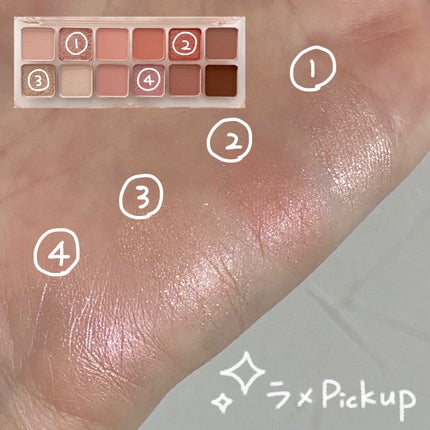 プロ アイ パレット エアー/CLIO/アイシャドウパレットを使ったクチコミ(6枚目)