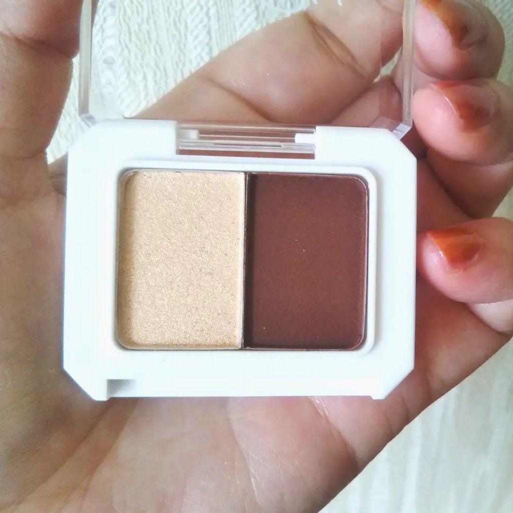 Mona on LIPS 「キャンドゥパルニュアンスアイシャドウ⭐ブラウン🤎ダークブラウン..」(3枚目)