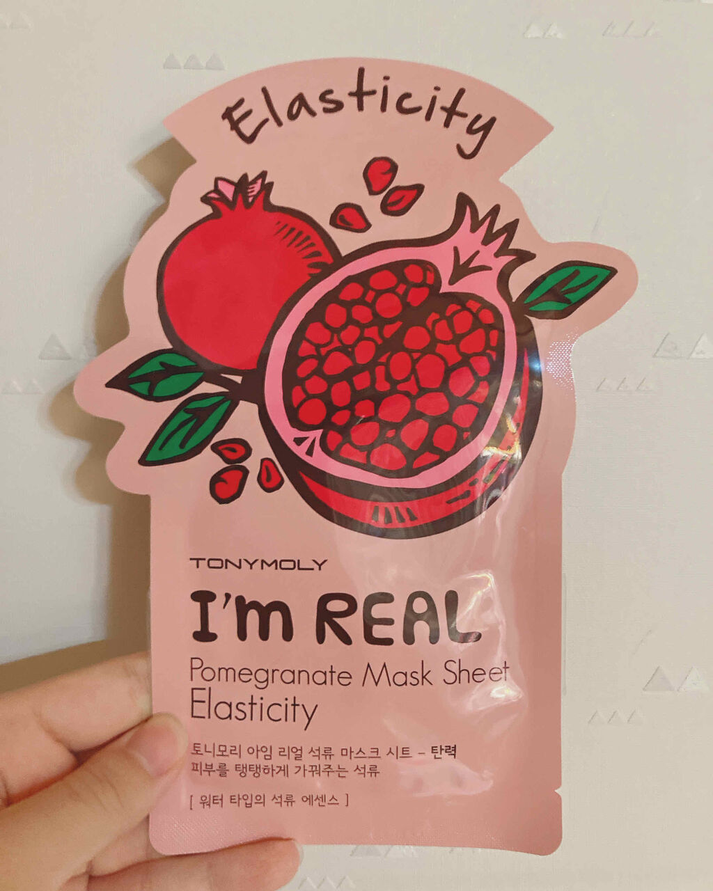 トニーモリー アイムリアル マスクシート ザクロ/TONYMOLY/シートマスク・パックを使ったクチコミ（1枚目）